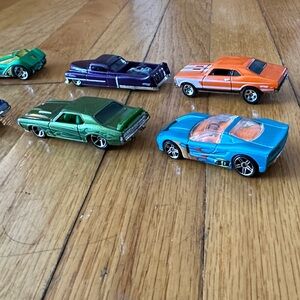 Vintage Mattel Toy Car Collection - Set of 7